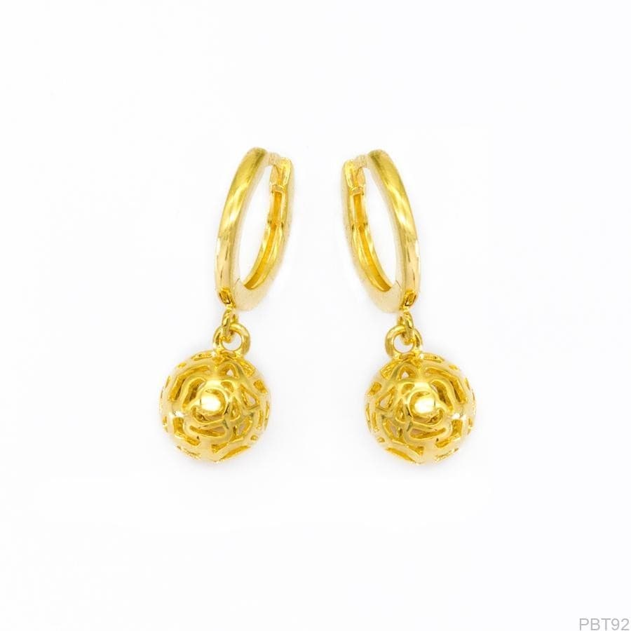 Bông Tai Vàng Vàng 18K – MTB0248-1 - Thumbnail 2